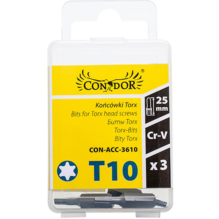 Bit Torx, T10 x 25 mm, 3 ks, Drel ⇒ RECENZIA + Skúsenosti zákazníkov