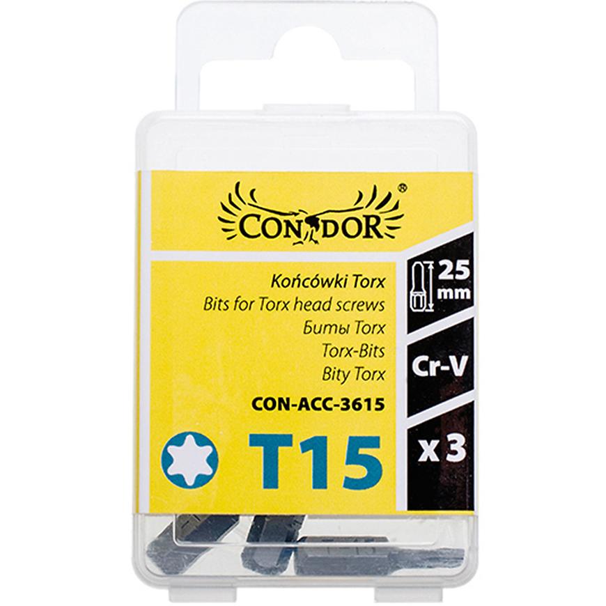 Bit Torx, T15 x 25 mm, 3 ks, Drel ⇒ RECENZIA + Skúsenosti zákazníkov