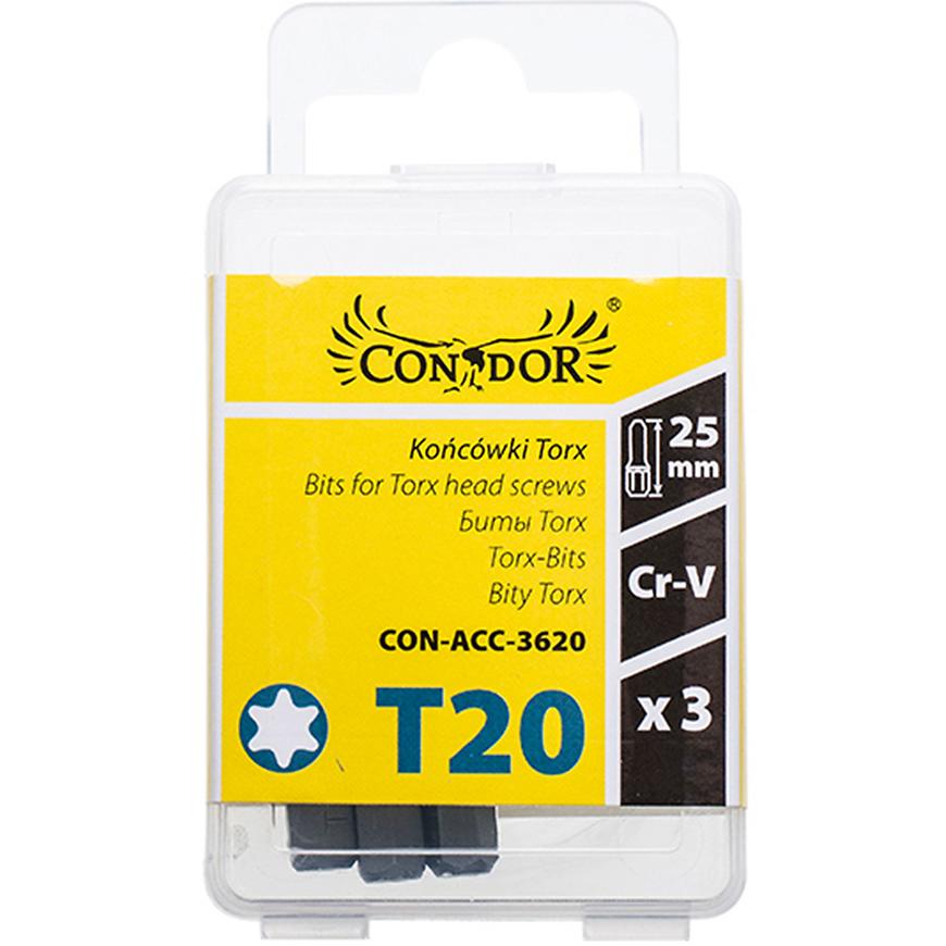 Bit Torx, T20 x 25 mm, 3 ks, Drel ⇒ RECENZIA + Skúsenosti zákazníkov