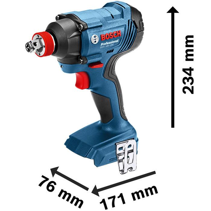 Rázový uťahovák Bosch Professional 18V 180NM Solo GDX 180-LI ⇒ RECENZIA + Skúsenosti zákazníkov